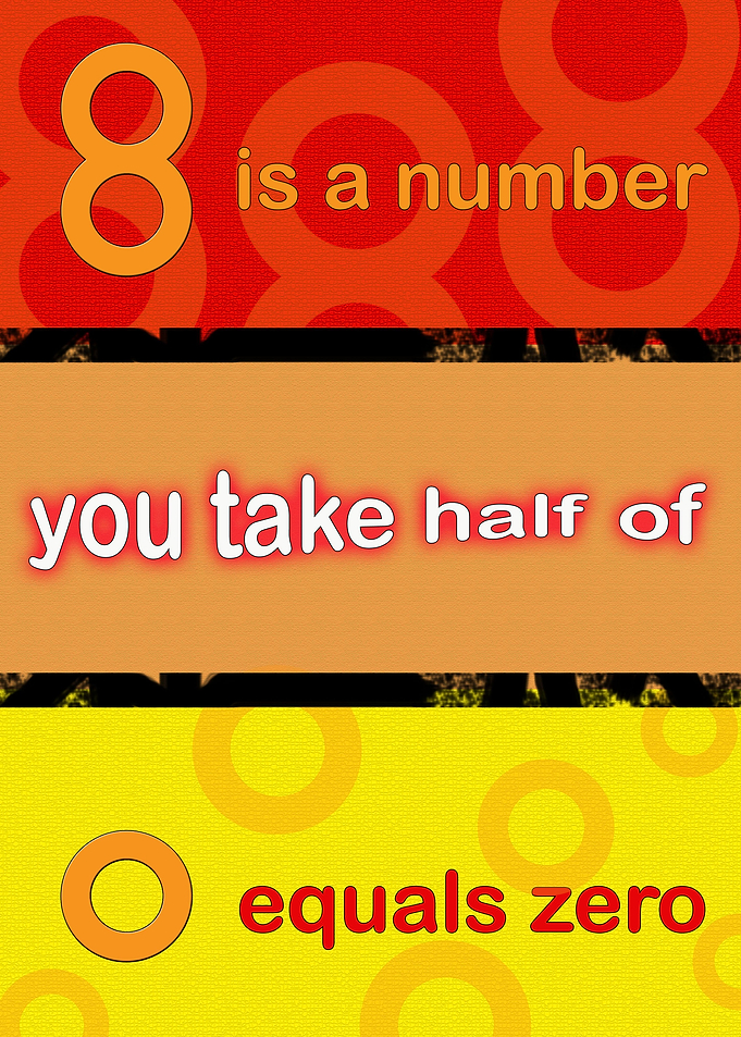 8 half is 0