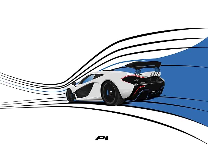 Mclaren P1 White