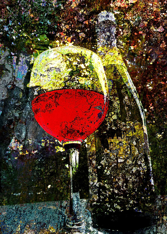 Wine art print b 2