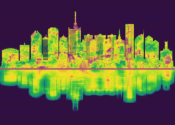Lagos Nigeria Skyline