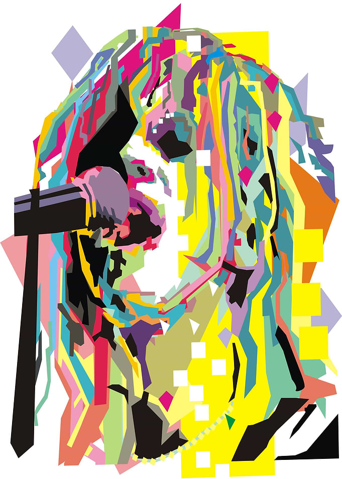 Courtney love popart