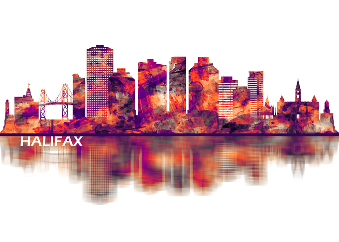 Halifax Canada Skyline