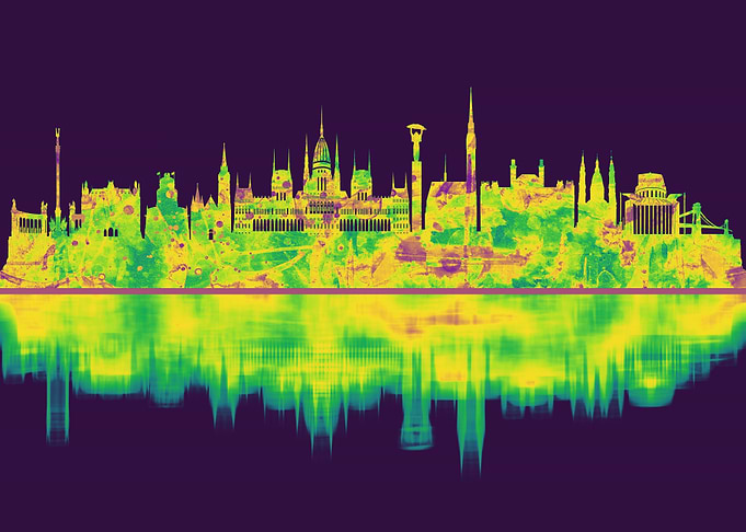 Budapest Hungary Skyline