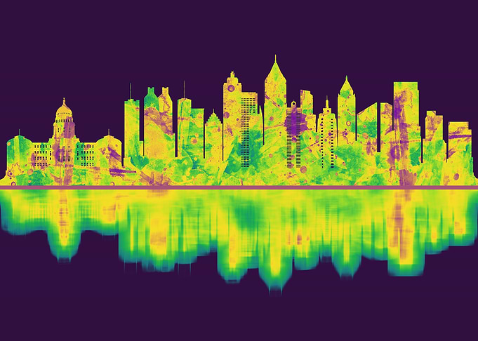 Atlanta Georgia Skyline