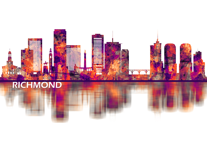 Richmond Virginia Skyline
