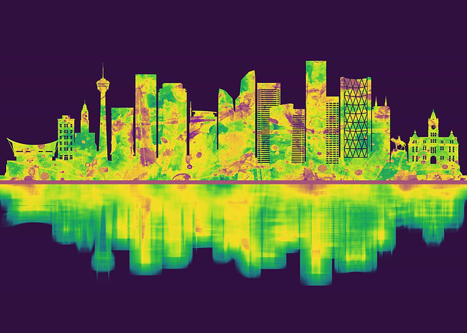 Calgary Canada Skyline