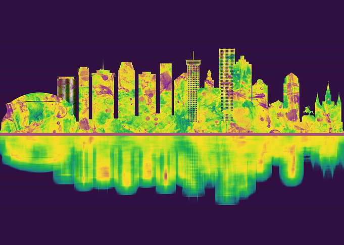 New Orleans Skyline