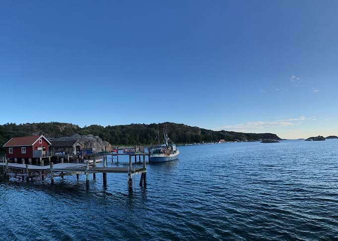 Fjord in sweden