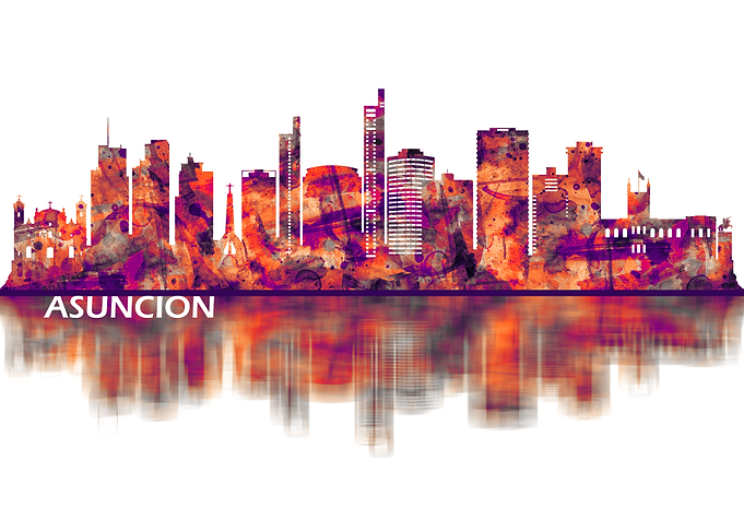 Asuncion Paraguay Skyline
