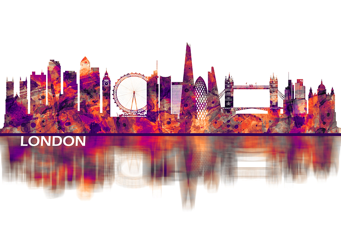 London England Skyline