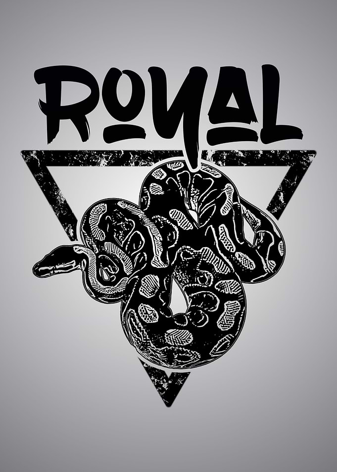 Ball Python Royal Print