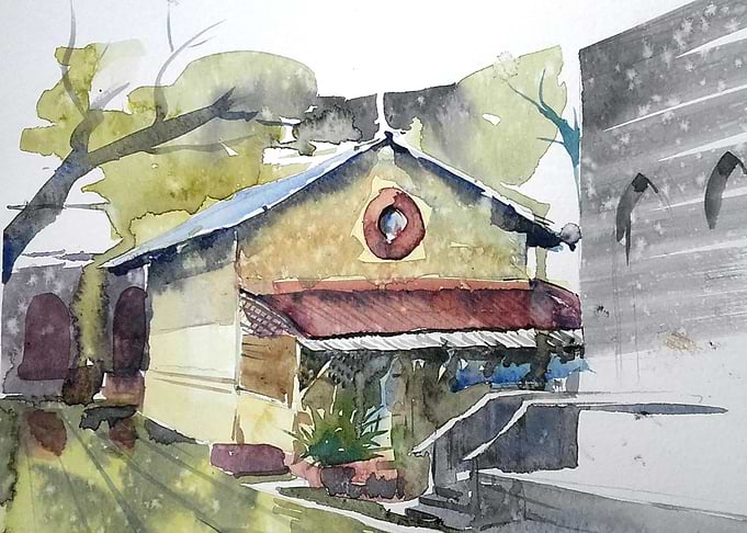 Rainy House