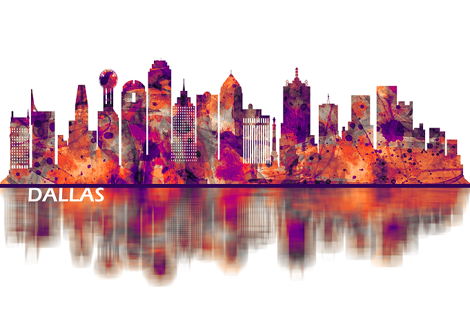 Dallas Texas Skyline