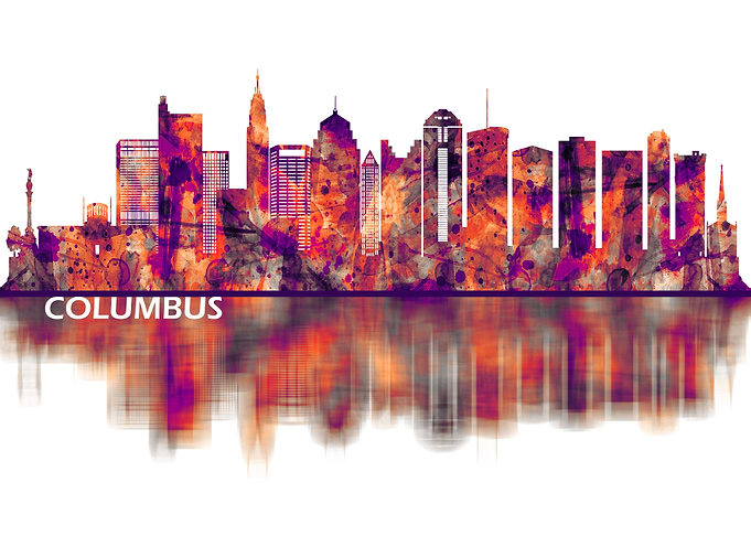 Columbus Ohio skyline