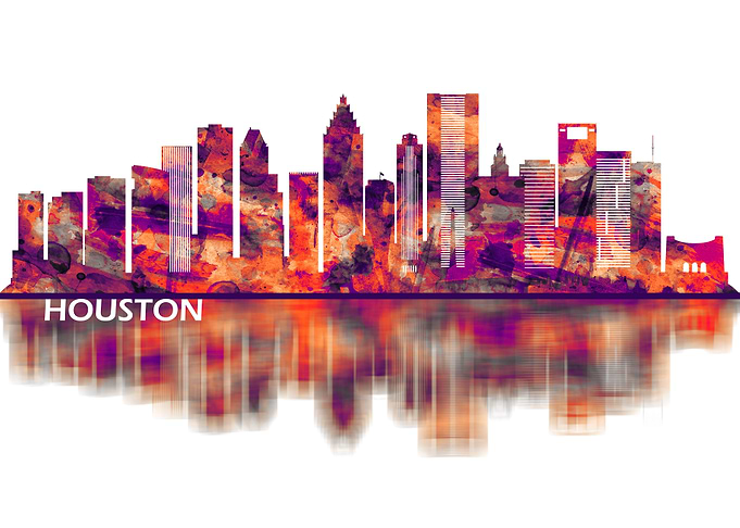 Houston Texas Skyline