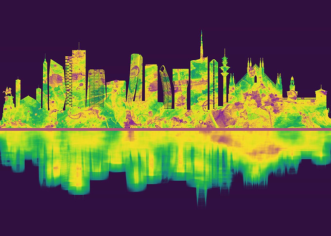 Milan Italy Skyline