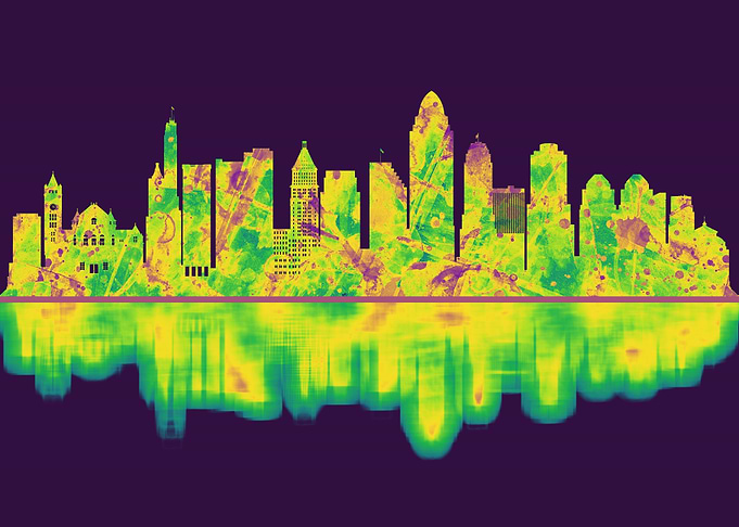 Cincinnati Ohio Skyline