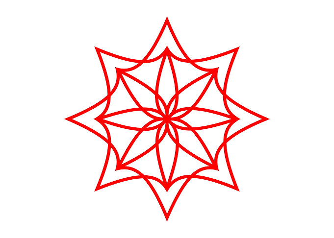 abstract flower