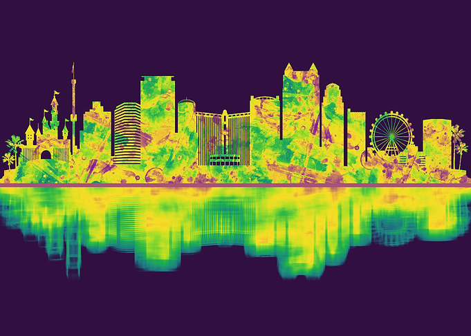 Orlando Florida Skyline