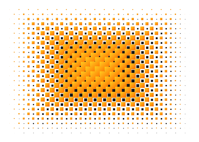 black yellow white sun