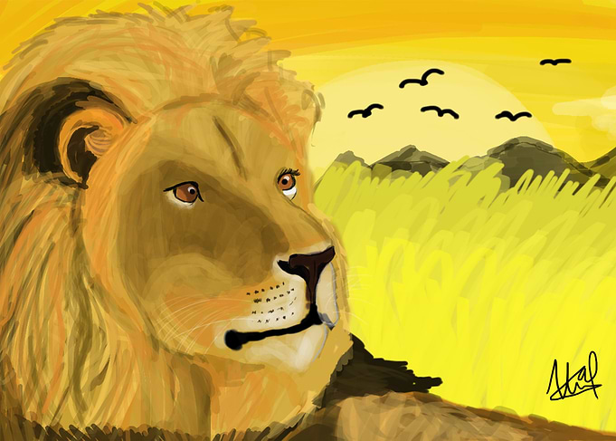 Majestic Lion