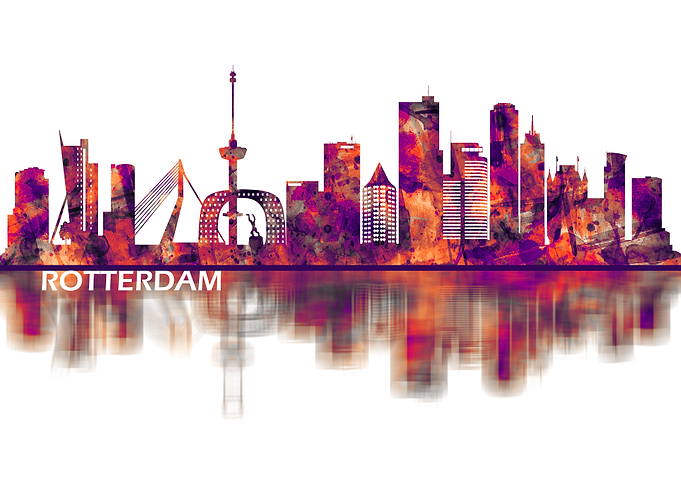 Rotterdam Skyline