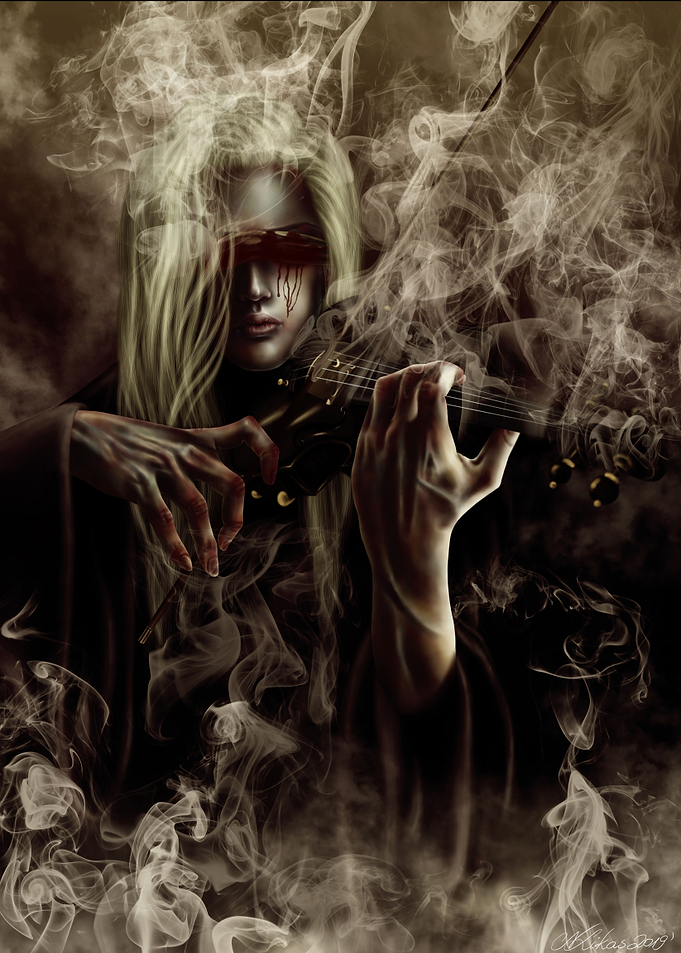 Blind Violonist