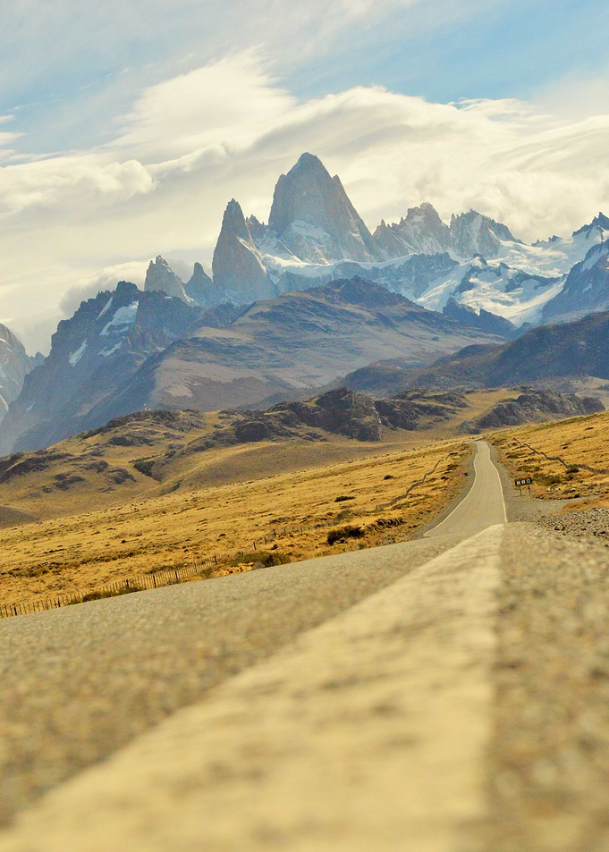 Road to the mountain