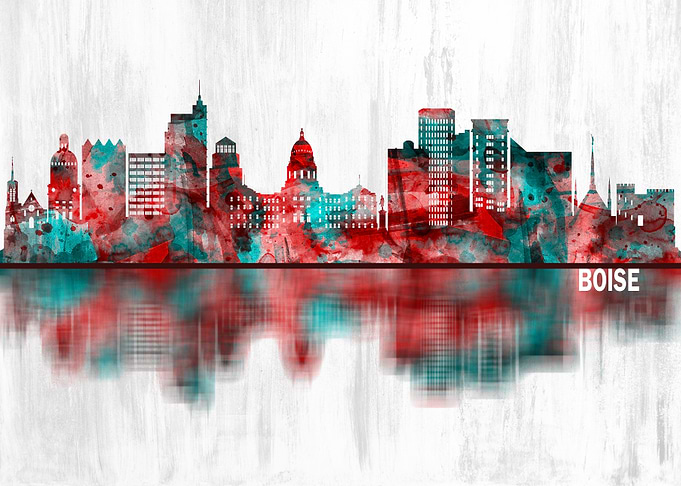 Boise Idaho Skyline