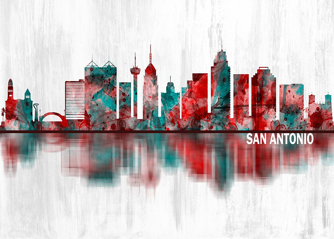 San Antonio Texas skyline
