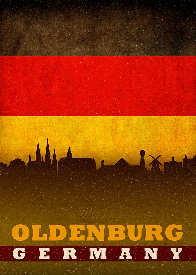 Oldenburg Germany Skyline