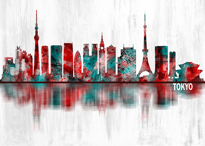 Tokyo Japan Skyline