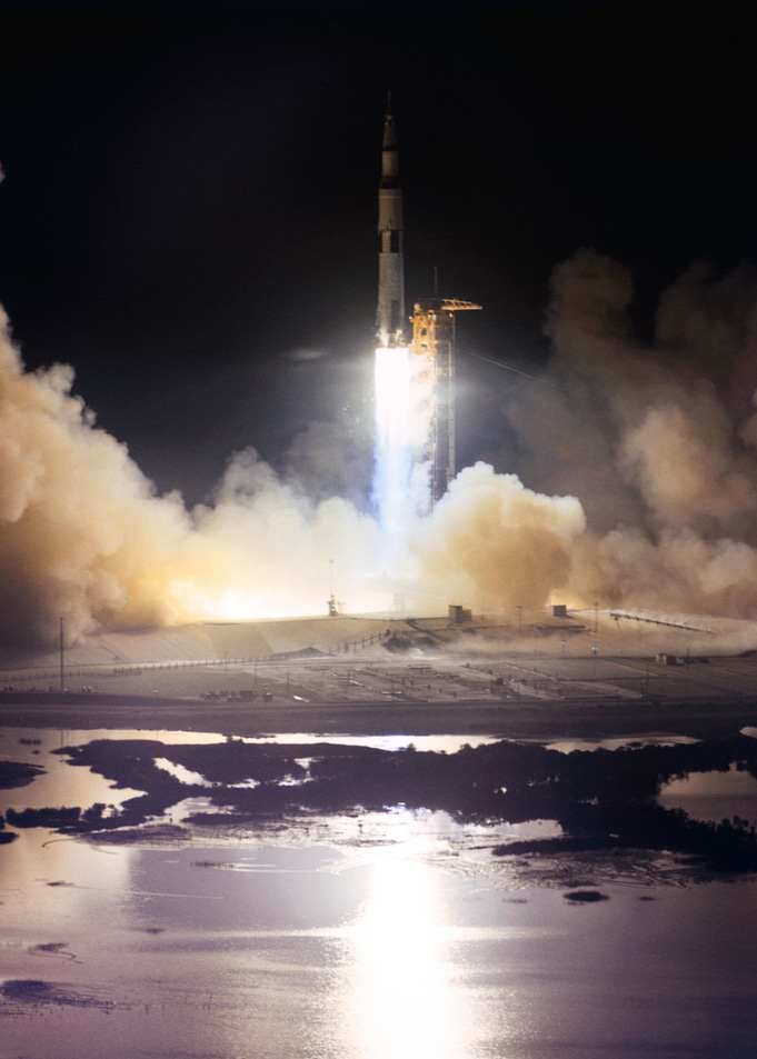 Saturn V Rocket Launch 3