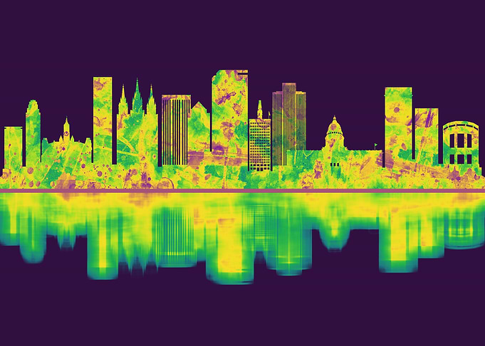 Salt Lake City Skyline
