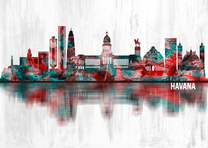 Havana Cuba Skyline