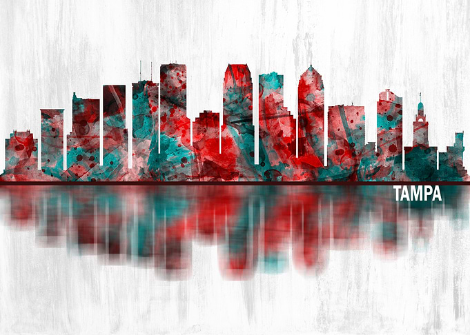 Tampa Florida Skyline