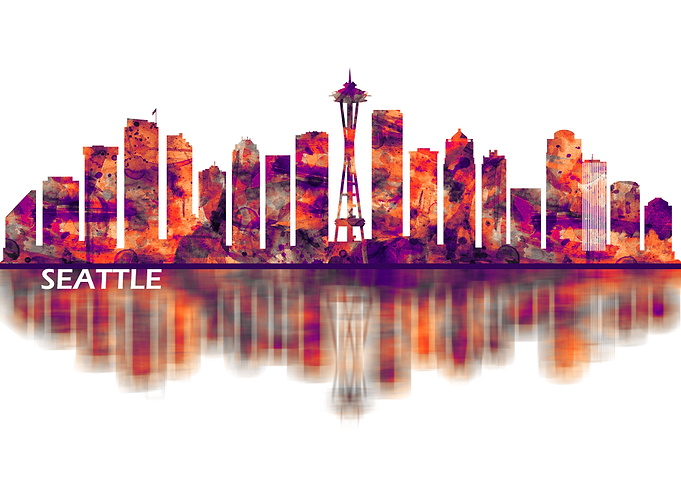 Seattle Washington Skyline