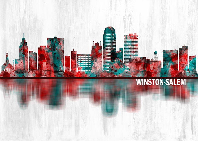 Winston Salem Skyline