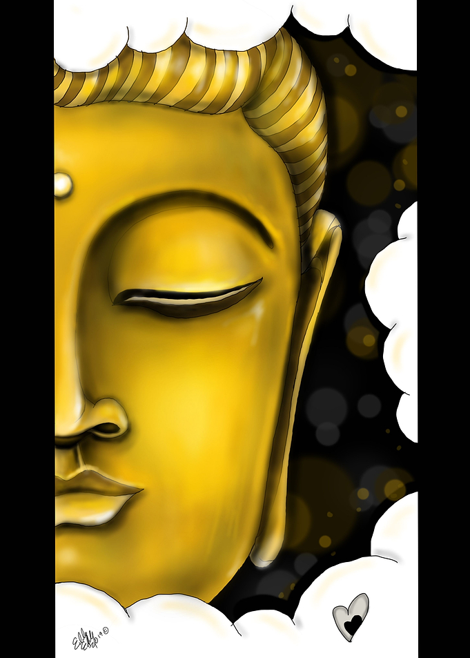 Buddha E Drawing