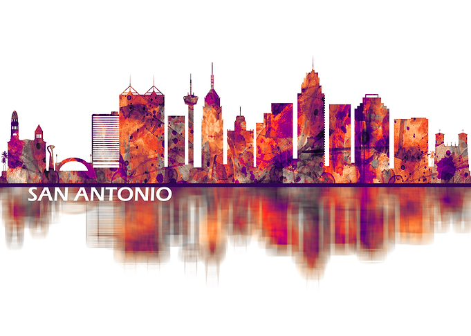 San Antonio Texas skyline