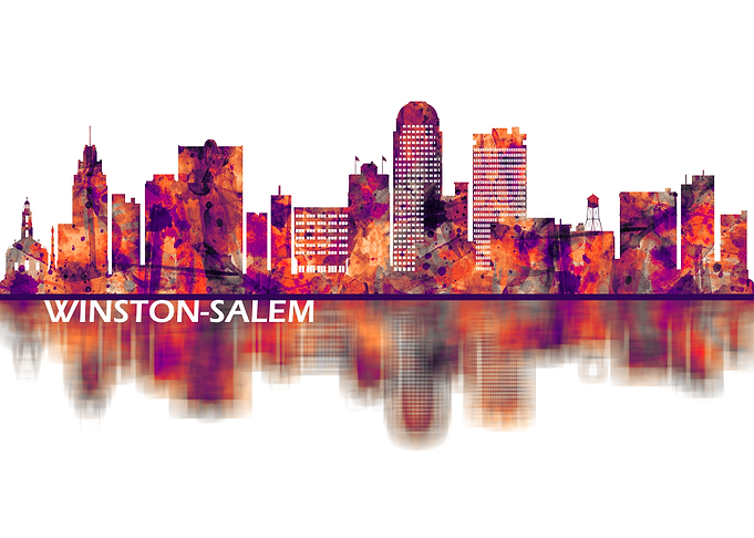 Winston Salem Skyline