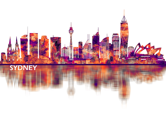 Sydney Australia Skyline