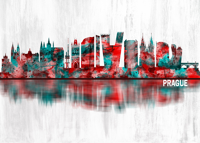 Prague Skyline