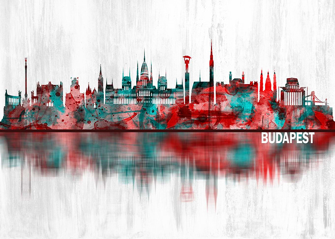 Budapest Hungary Skyline