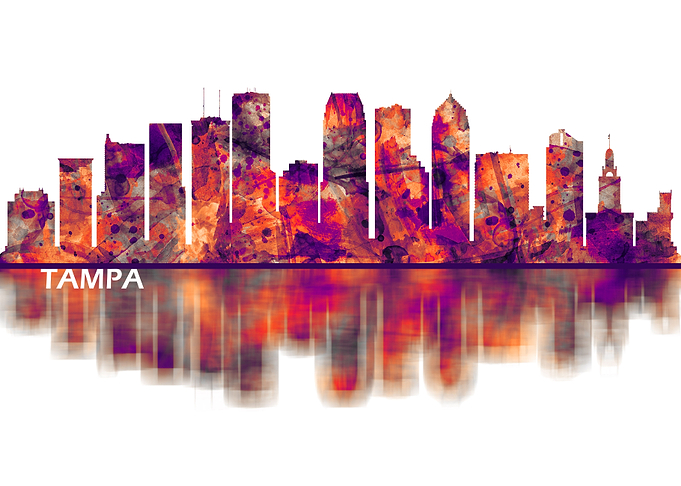 Tampa Florida Skyline