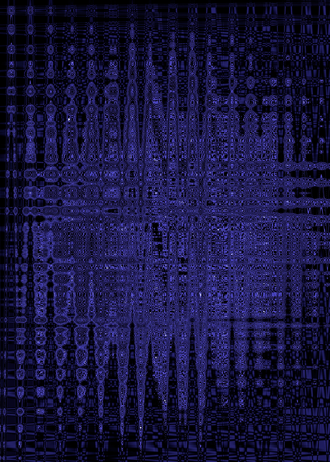 Blue art