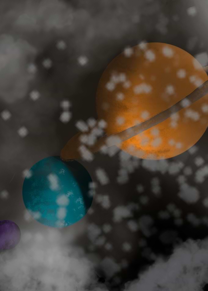 Cloudy space