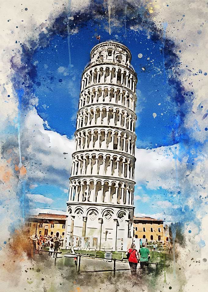 The Tower of Pisa