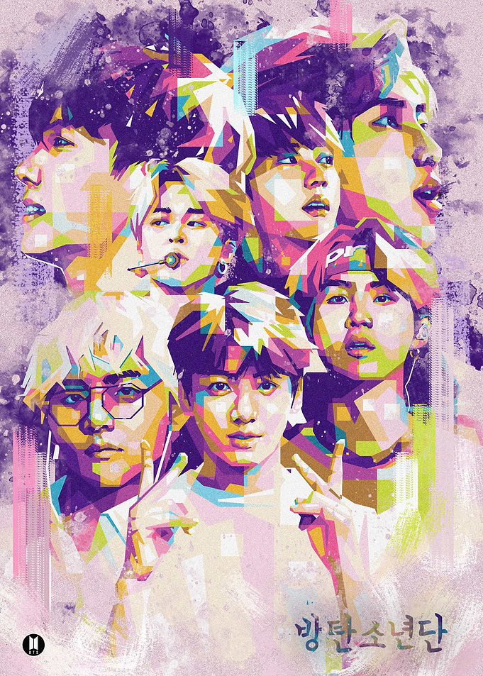 Colour of BTS