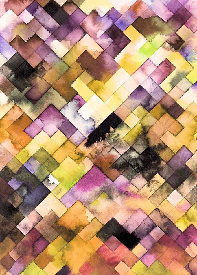 Moody Geometry Mustard